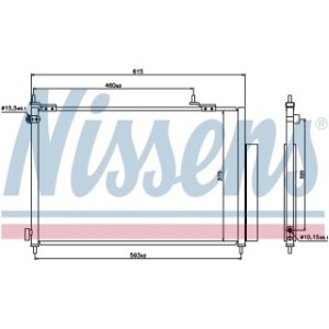 Condenser - Nissens 940062