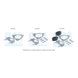 Diesel Particulate Filter Fitting Kit - BM Catalysts FK11341