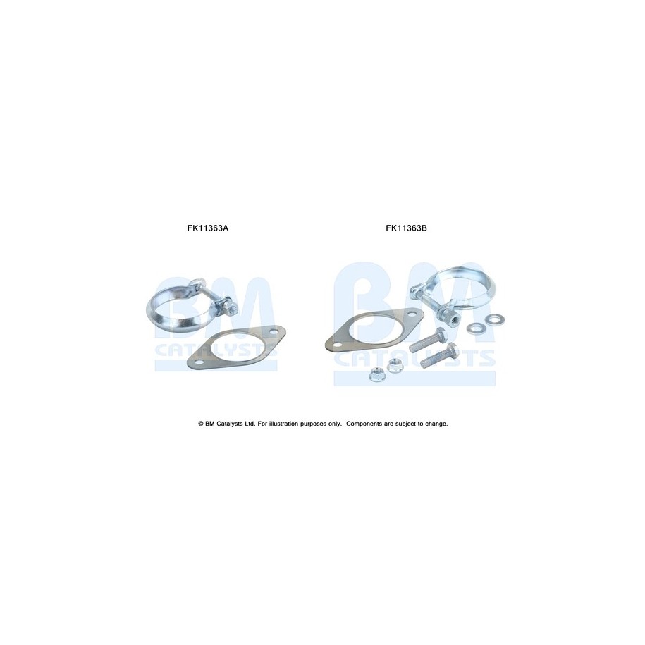 Diesel Particulate Filter Fitting Kit - BM Catalysts FK11363