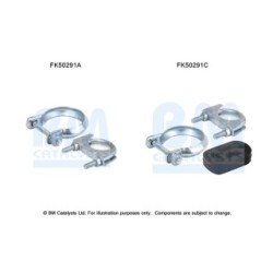 Exhaust Pipe Fitting Kit - BM Catalysts FK50291