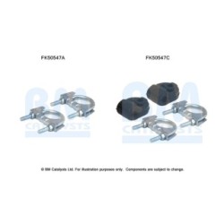 Exhaust Pipe Fitting Kit - BM Catalysts FK50547
