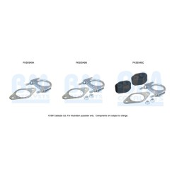 Exhaust Pipe Fitting Kit - BM Catalysts FK50549