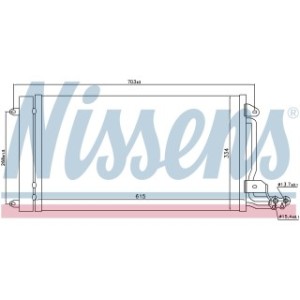 Condenser - Nissens 940093