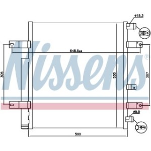 Condenser - Nissens 940094