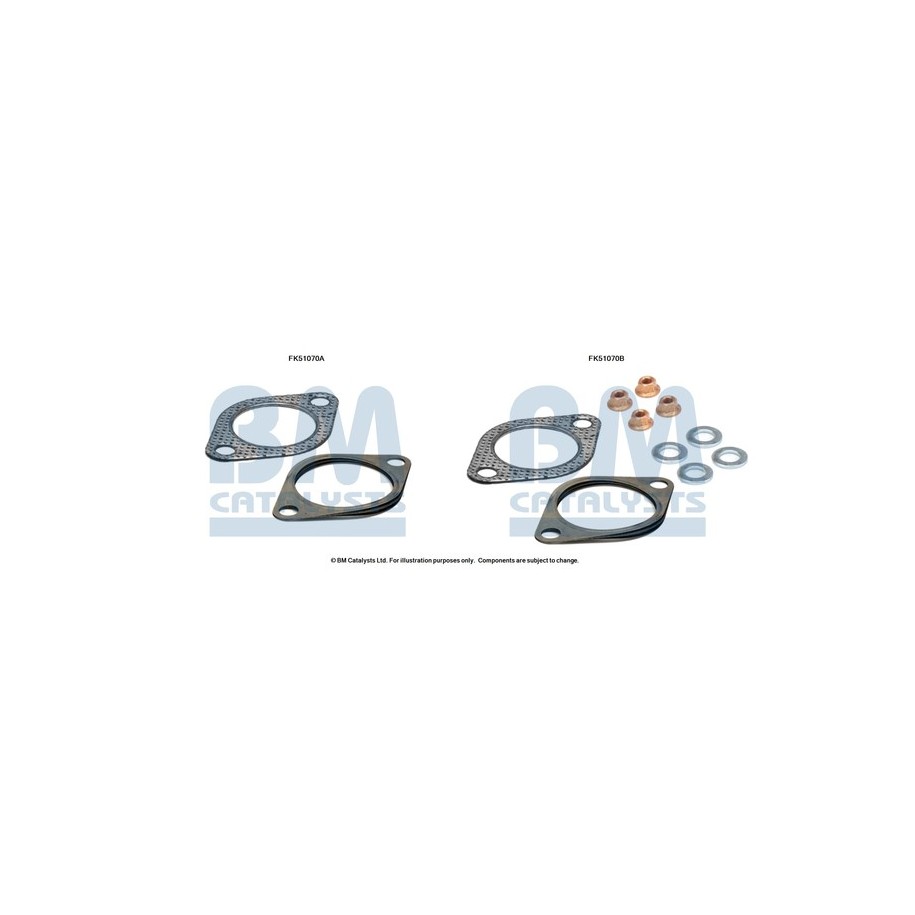 Exhaust Pipe Fitting Kit - BM Catalysts FK51070