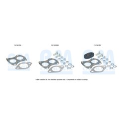 Exhaust Pipe Fitting Kit - BM Catalysts FK70035