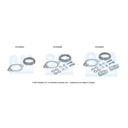 Exhaust Pipe Fitting Kit - BM Catalysts FK70222
