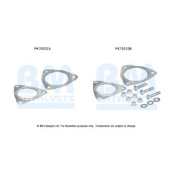 Exhaust Pipe Fitting Kit - BM Catalysts FK70232