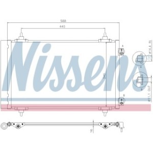 Condenser - Nissens 940111