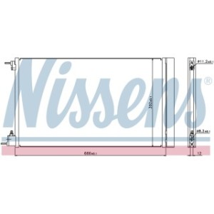 Condenser - Nissens 940124
