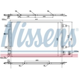 Condenser - Nissens 940139