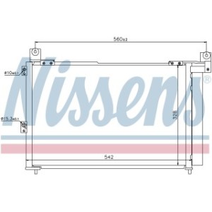 Condenser - Nissens 940143