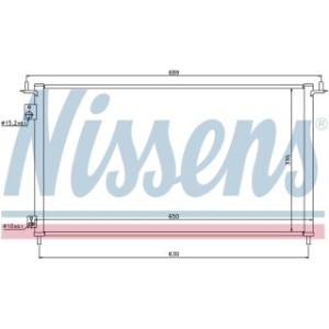 Condenser - Nissens 940162