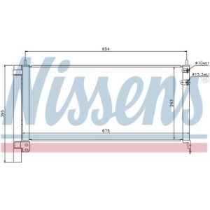 Condenser - Nissens 940175