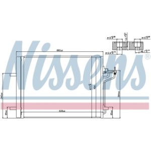 Condenser - Nissens 940183