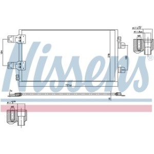 Condenser - Nissens 940186