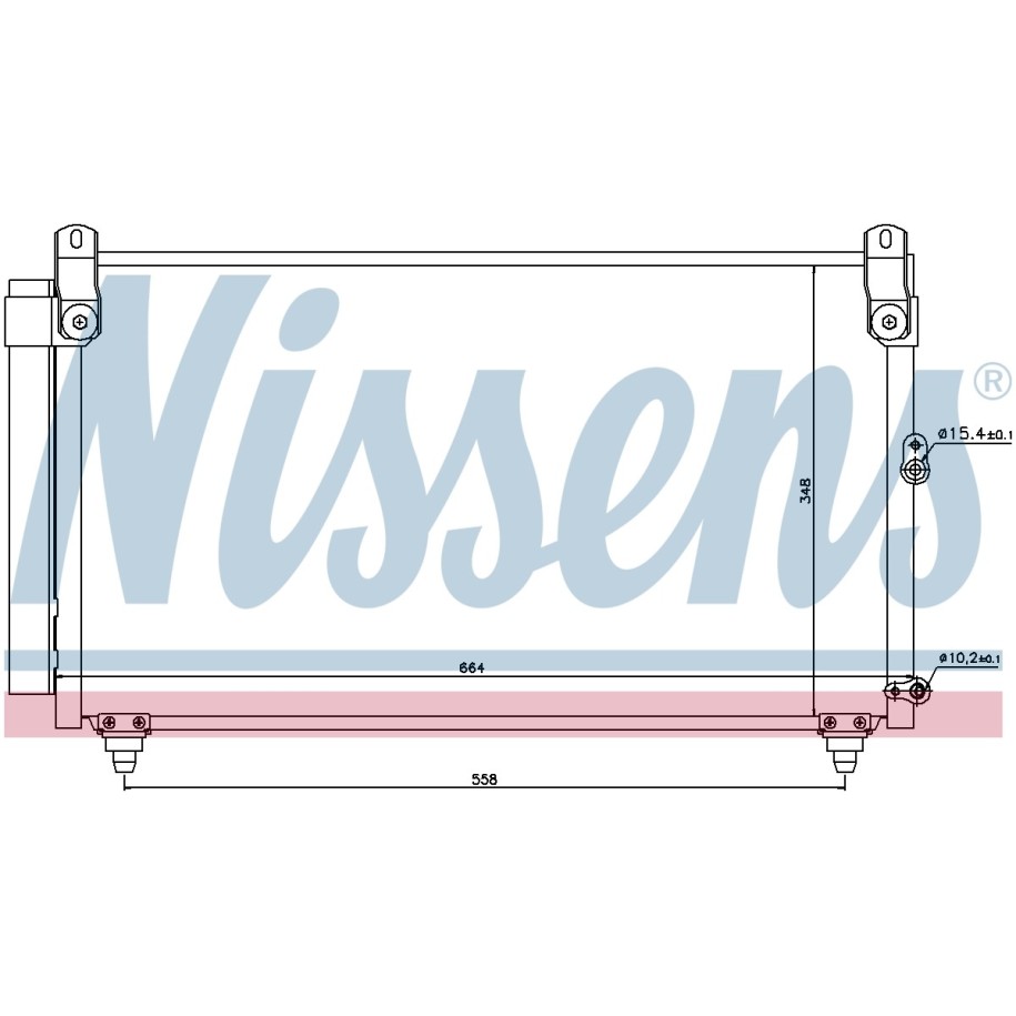 Condenser - Nissens 940191