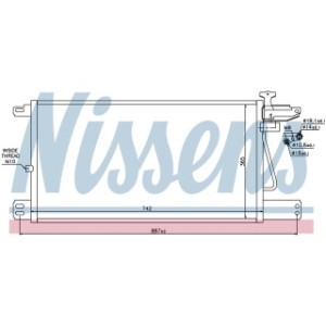 Condenser - Nissens 940198