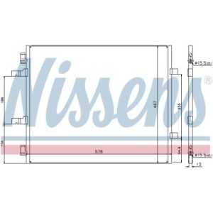 Condenser - Nissens 940201