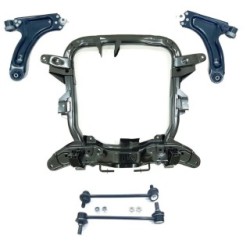 Front Subframe Control Arms & Rods Kit for Vauxhall Corsa C Meriva A Combo - DPF