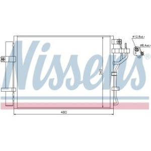 Condenser - Nissens 940219