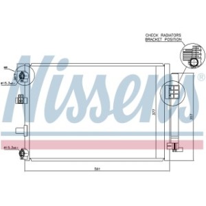 Condenser - Nissens 940222