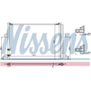 Condenser - Nissens 940225