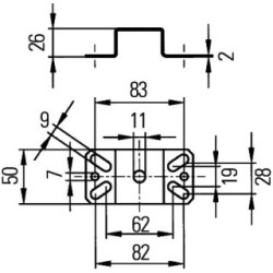 Worklight Base - HELLA 9XD 130 261-001