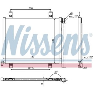 Condenser - Nissens 940254