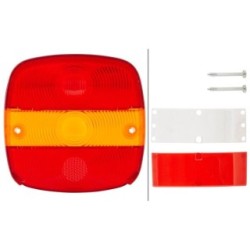 Combination Rear Light Lens - HELLA 9EL 997 332-001