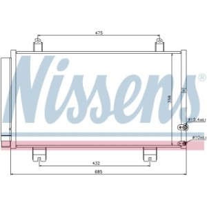 Condenser - Nissens 940261