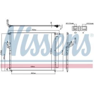 Condenser - Nissens 940266