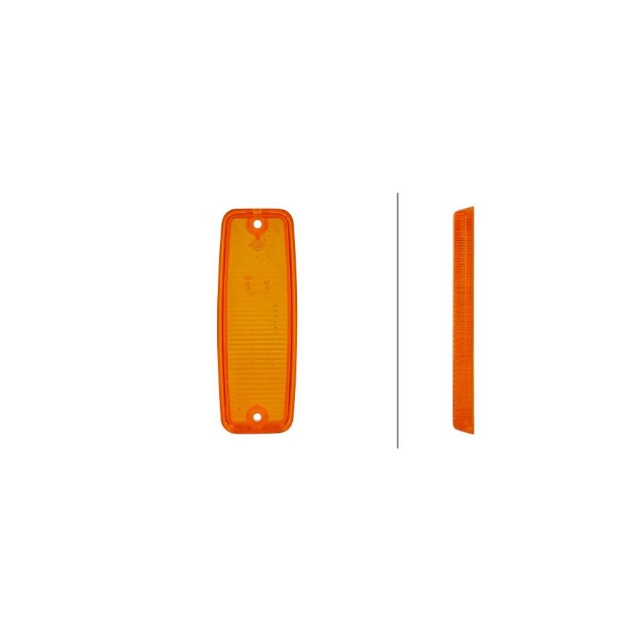 Direction Indicator Lens - HELLA 9EL 115 830-001