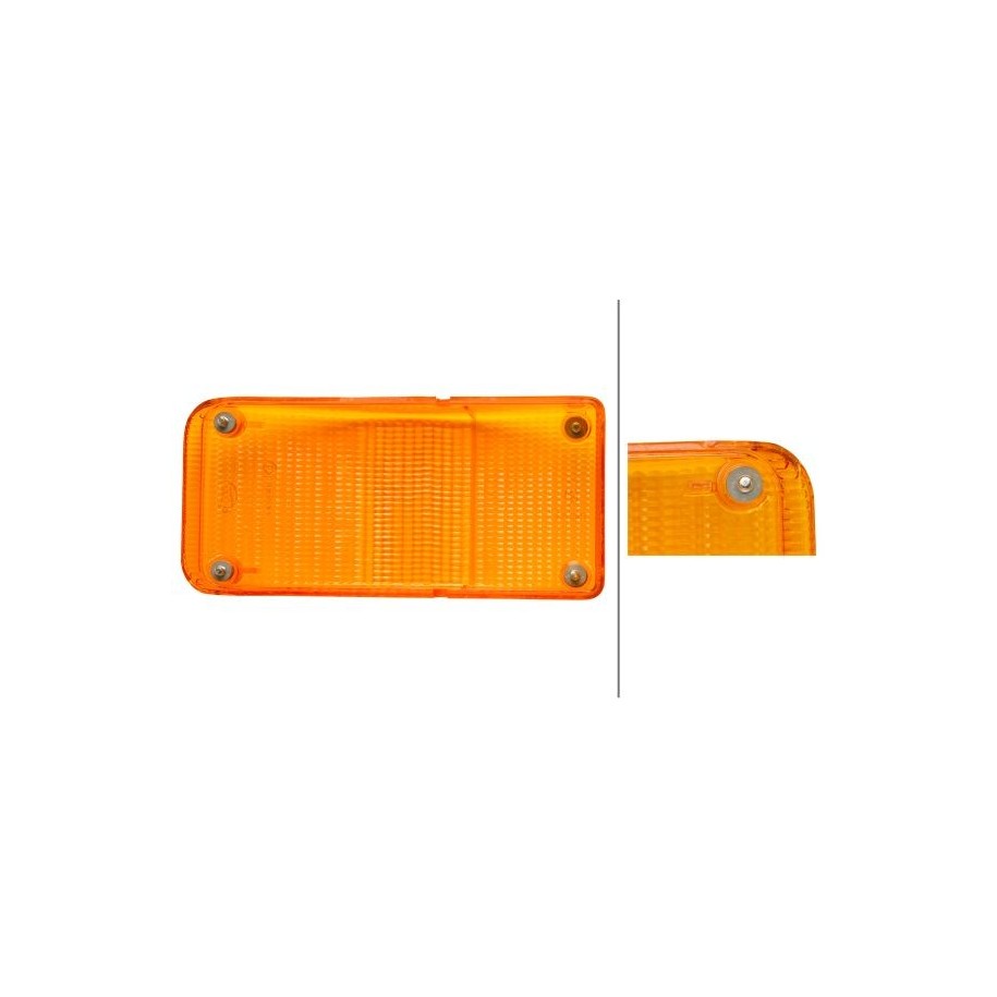 Direction Indicator Lens - HELLA 9EL 111 157-011