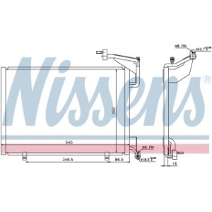 Condenser - Nissens 940285
