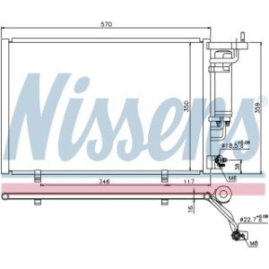 Condenser - Nissens 940286