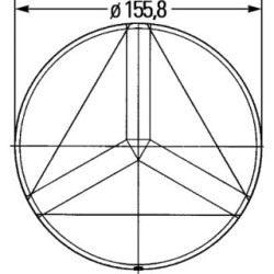 Reflector - HELLA 8RA 343 220-007