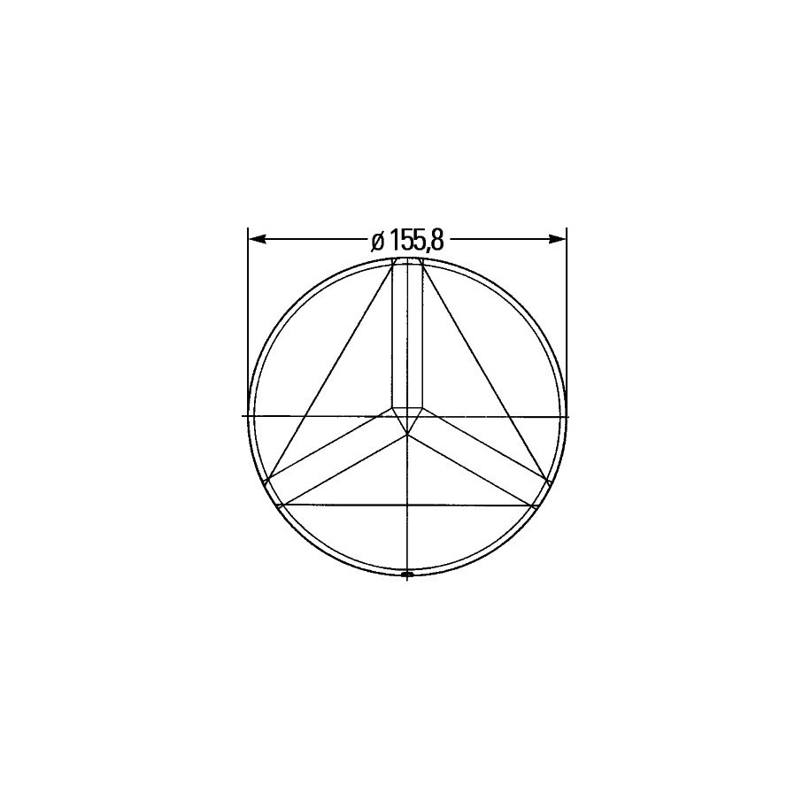 Reflector - HELLA 8RA 343 220-007