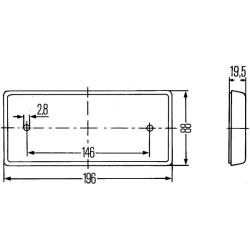 Reflector - HELLA 8RA 003 734-101