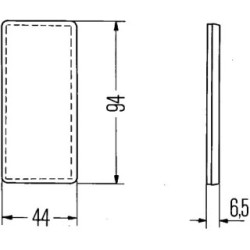 Reflector - HELLA 8RA 003 326-041