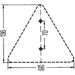 Reflector - HELLA 8RA 002 020-051