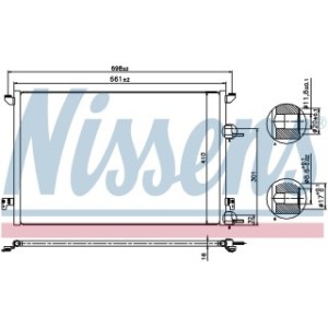 Condenser - Nissens 940320