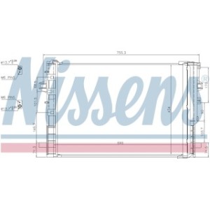Condenser - Nissens 940322