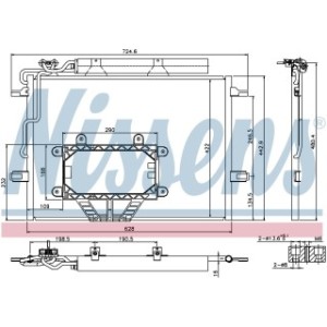 Condenser - Nissens 940325