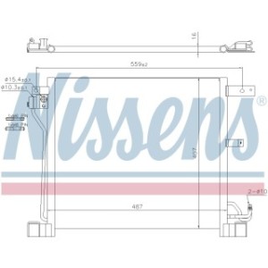 Condenser - Nissens 940338