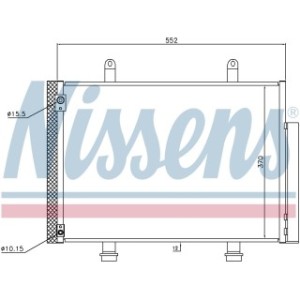 Condenser - Nissens 940356