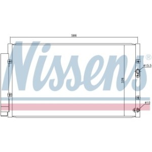 Condenser - Nissens 940366