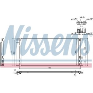 Condenser - Nissens 940388