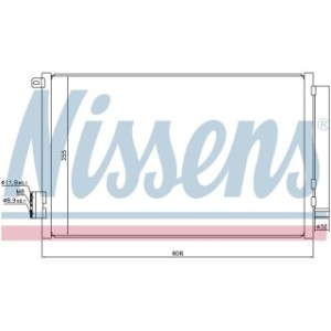 Condenser - Nissens 940396
