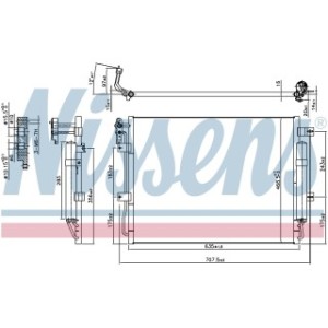 Condenser - Nissens 940406